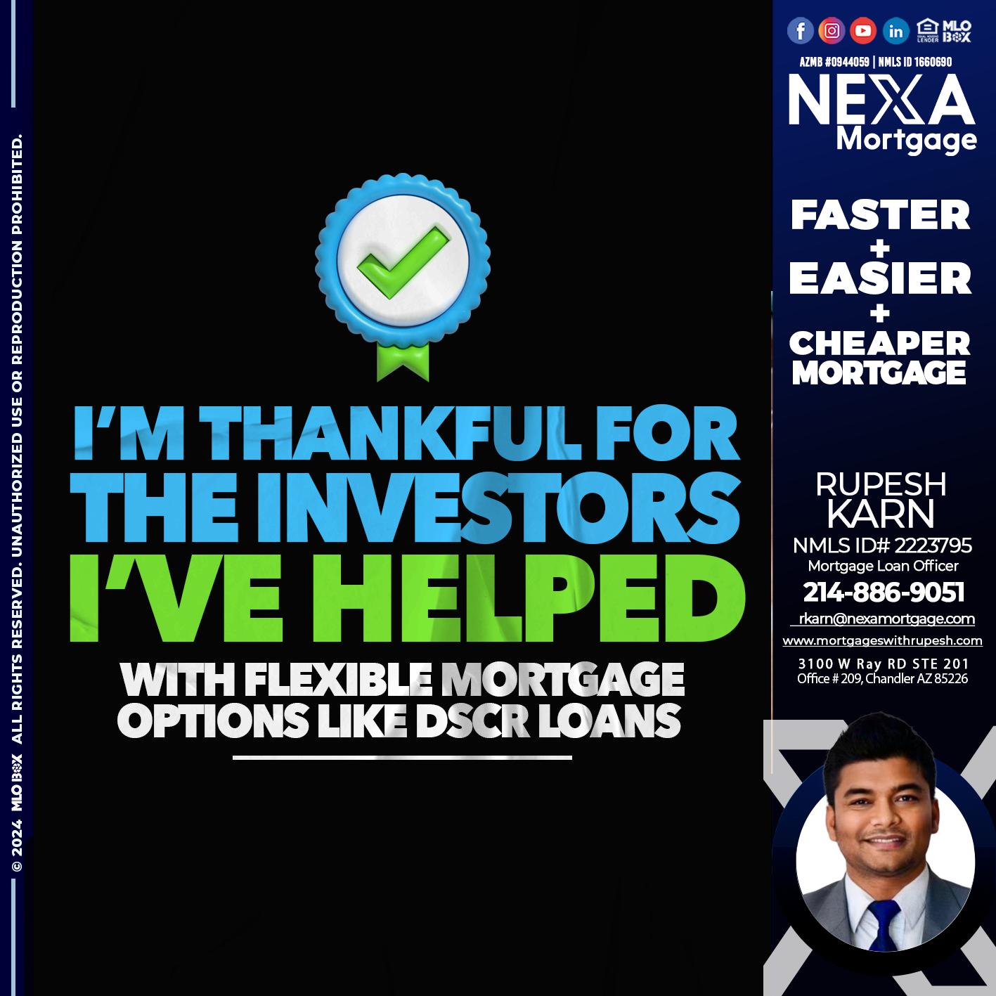 NEXA NO. 1 MORTGAGE BROKER - Rupesh Karn -Mortgage Loan Officer