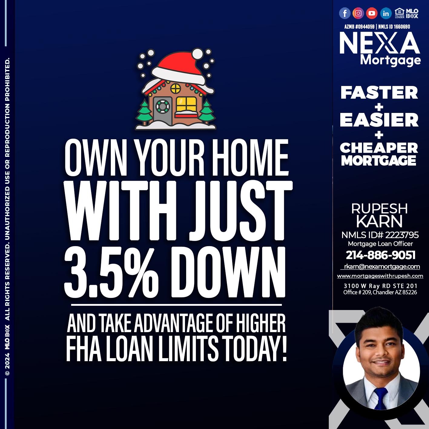 own your home - Rupesh Karn -Mortgage Loan Officer