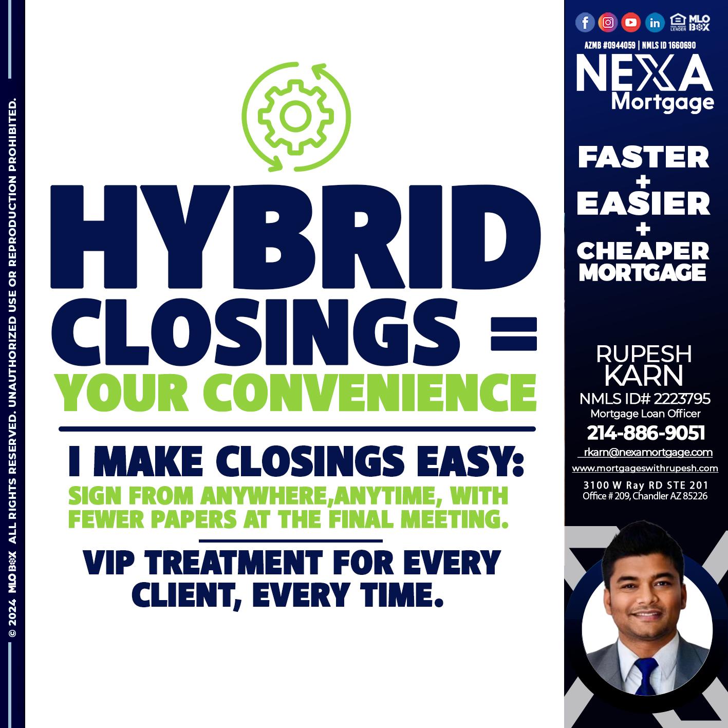 HYBRID CLOSINGS - Rupesh Karn -Mortgage Loan Officer