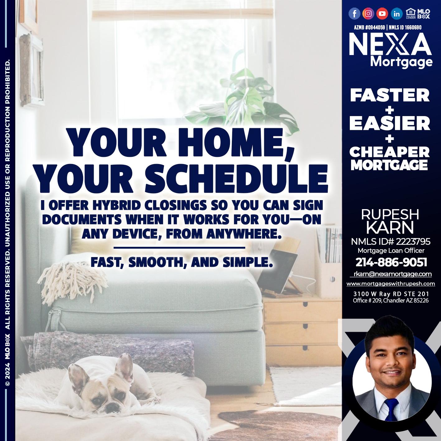 YOUR HOME - Rupesh Karn -Mortgage Loan Officer