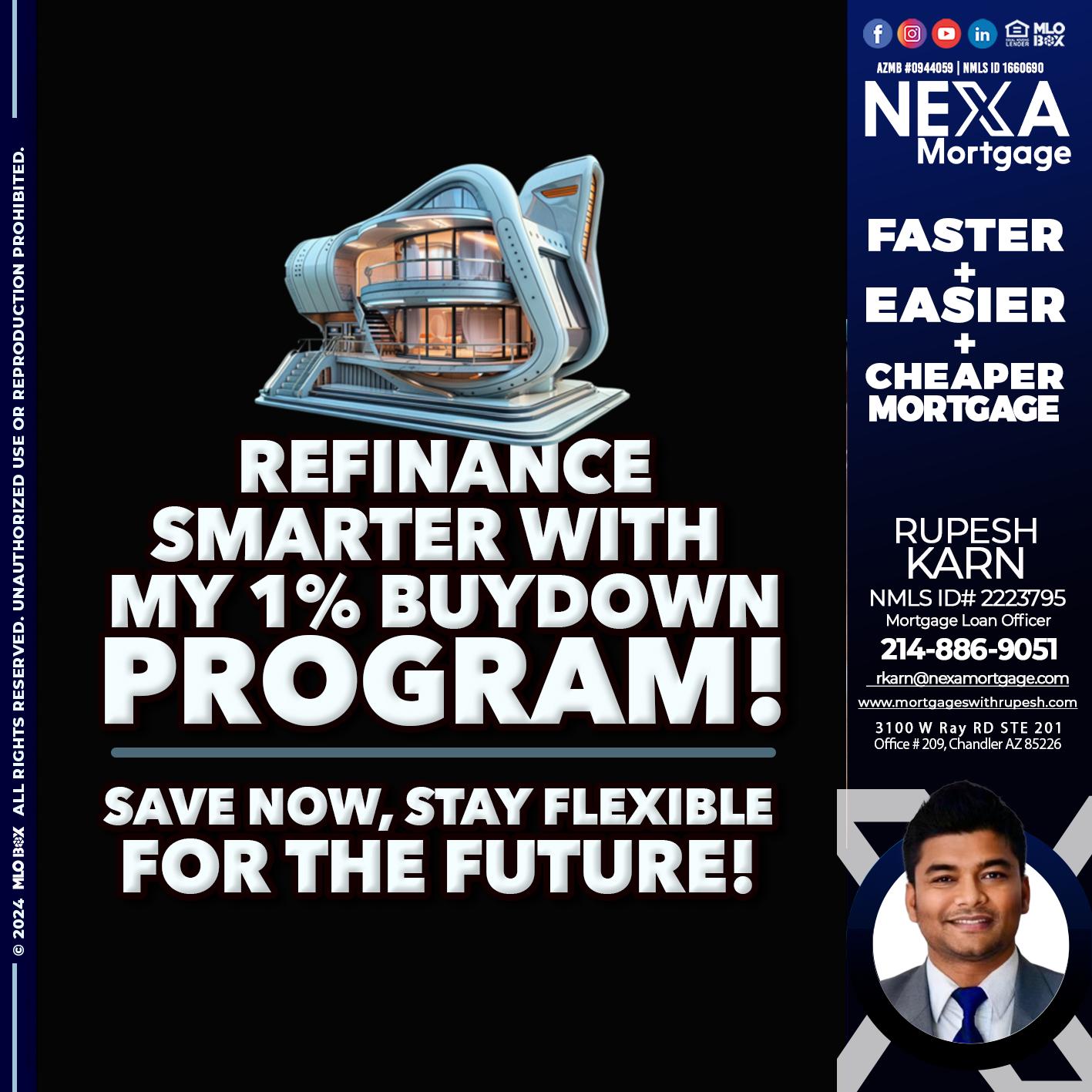 REFINANCE SMARTER - Rupesh Karn -Mortgage Loan Officer