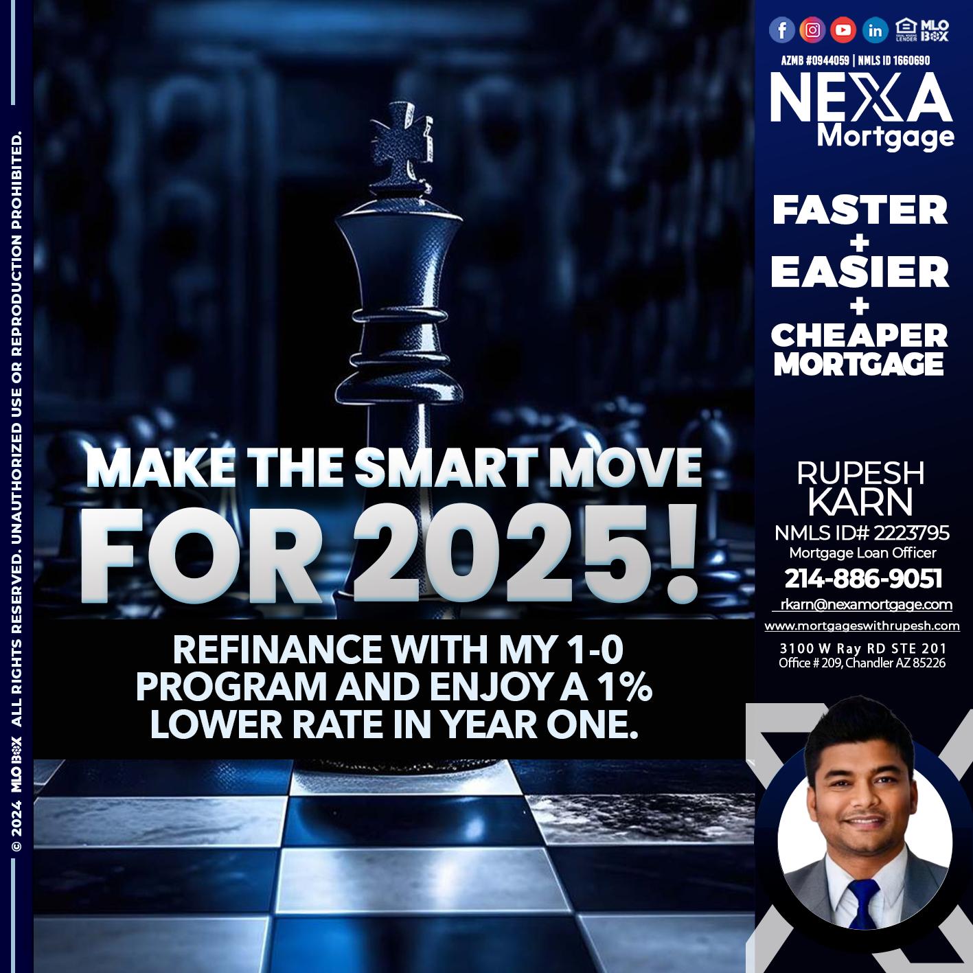 MAKE THE SMART MOVE - Rupesh Karn -Mortgage Loan Officer